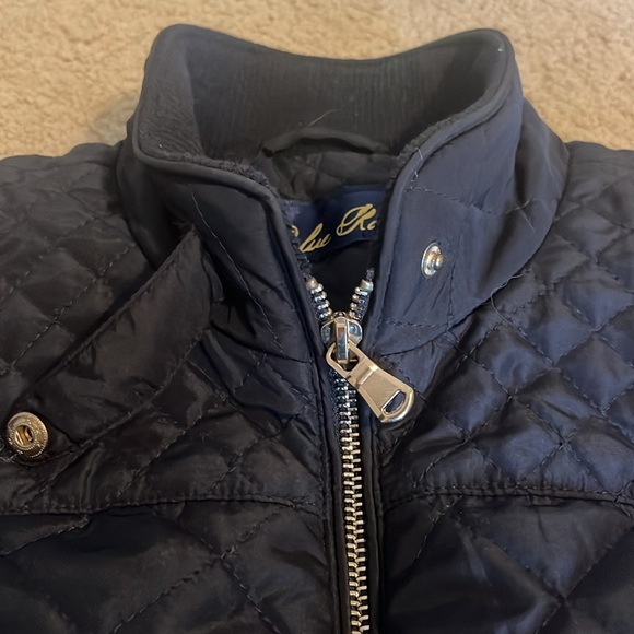 Blue lightweight puffer vest. - Picture 4 of 4